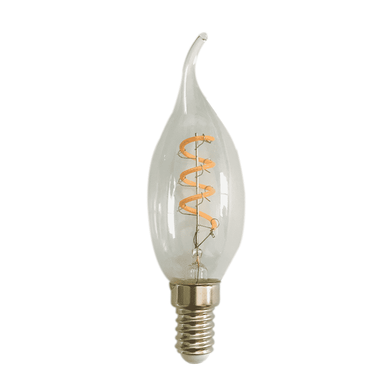 led-kaarslamp-transparant
